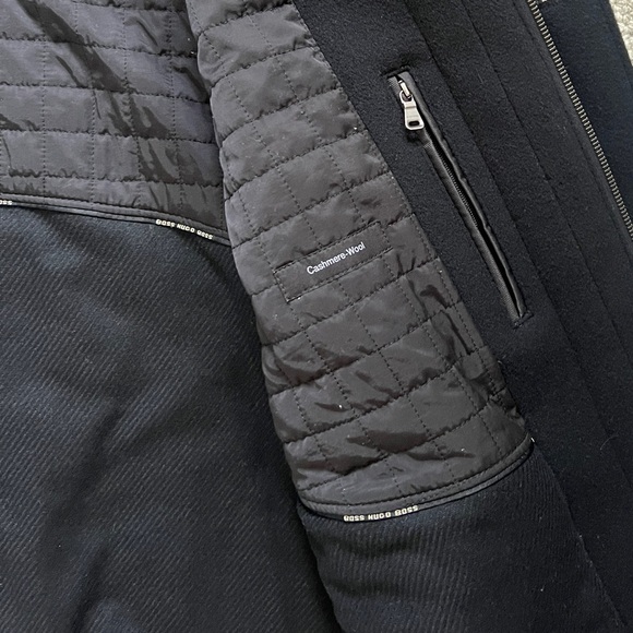 Men’s Boss Hugo Boss Black Cashmere Wool Jacket - Picture 5 of 6